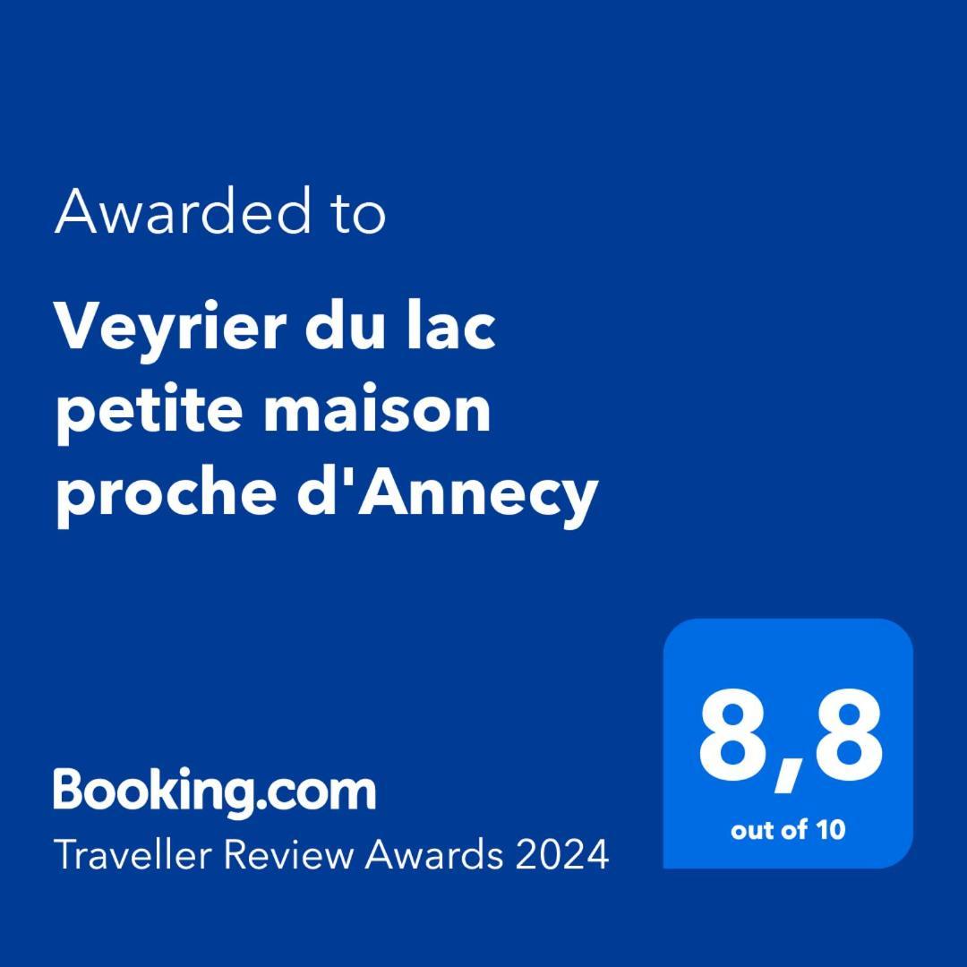 Veyrier Du Lac Petite Maison Proche D'Annecy Eksteriør bilde